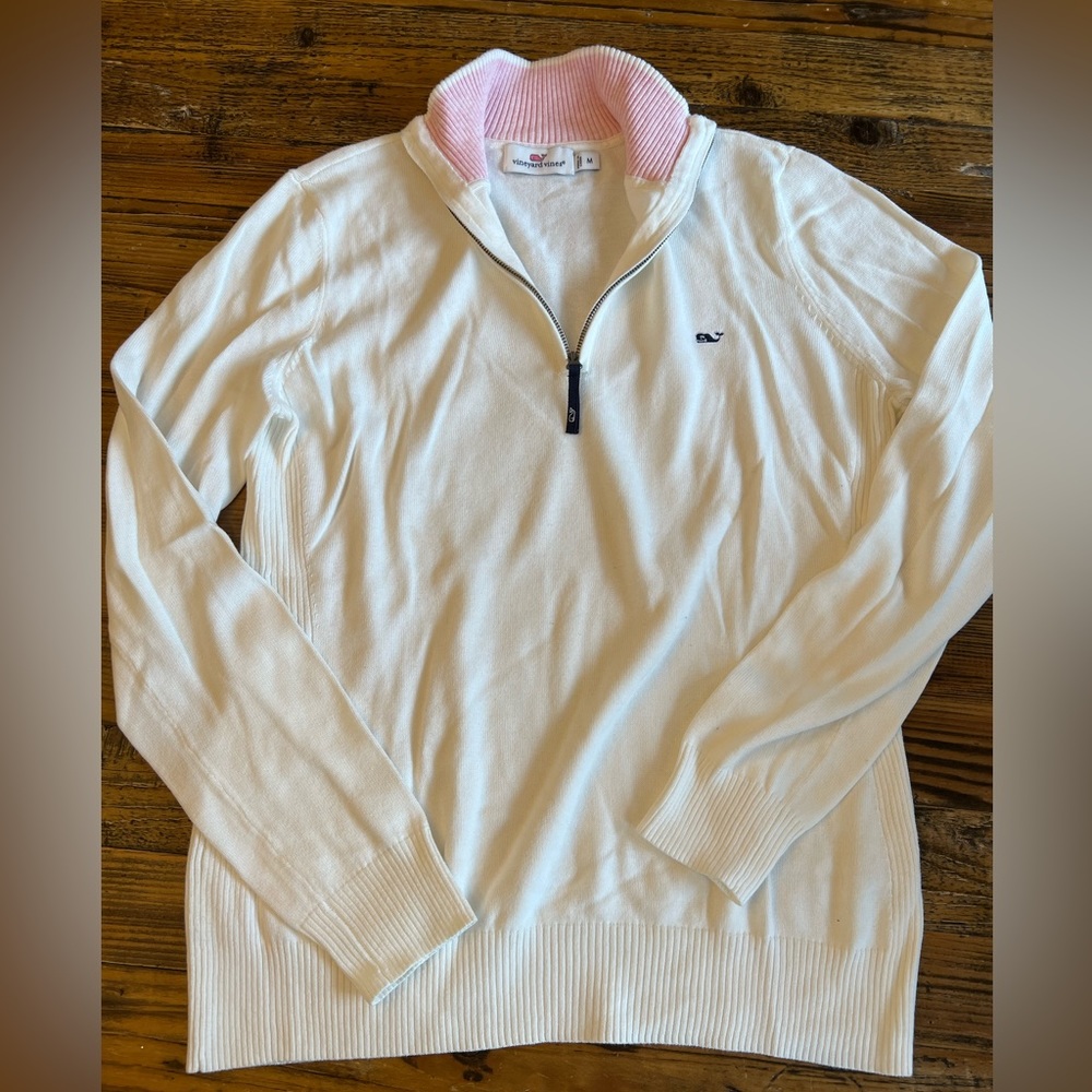 Vineyard Vines 1/4 Zip Sweater - Picture 3 of 14